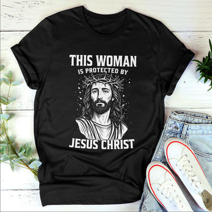 This Man Is Protected By Jesus | 2D Unisex T-shirt