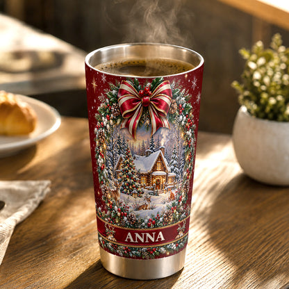 Jesus Is Reason For The Season, Gift For Mom | Personalized Stainless Steel Tumbler