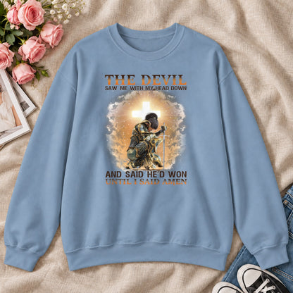 Until I Said Amen Gift For Christian Prayer Warriors - 2D Unisex Sweatshirt
