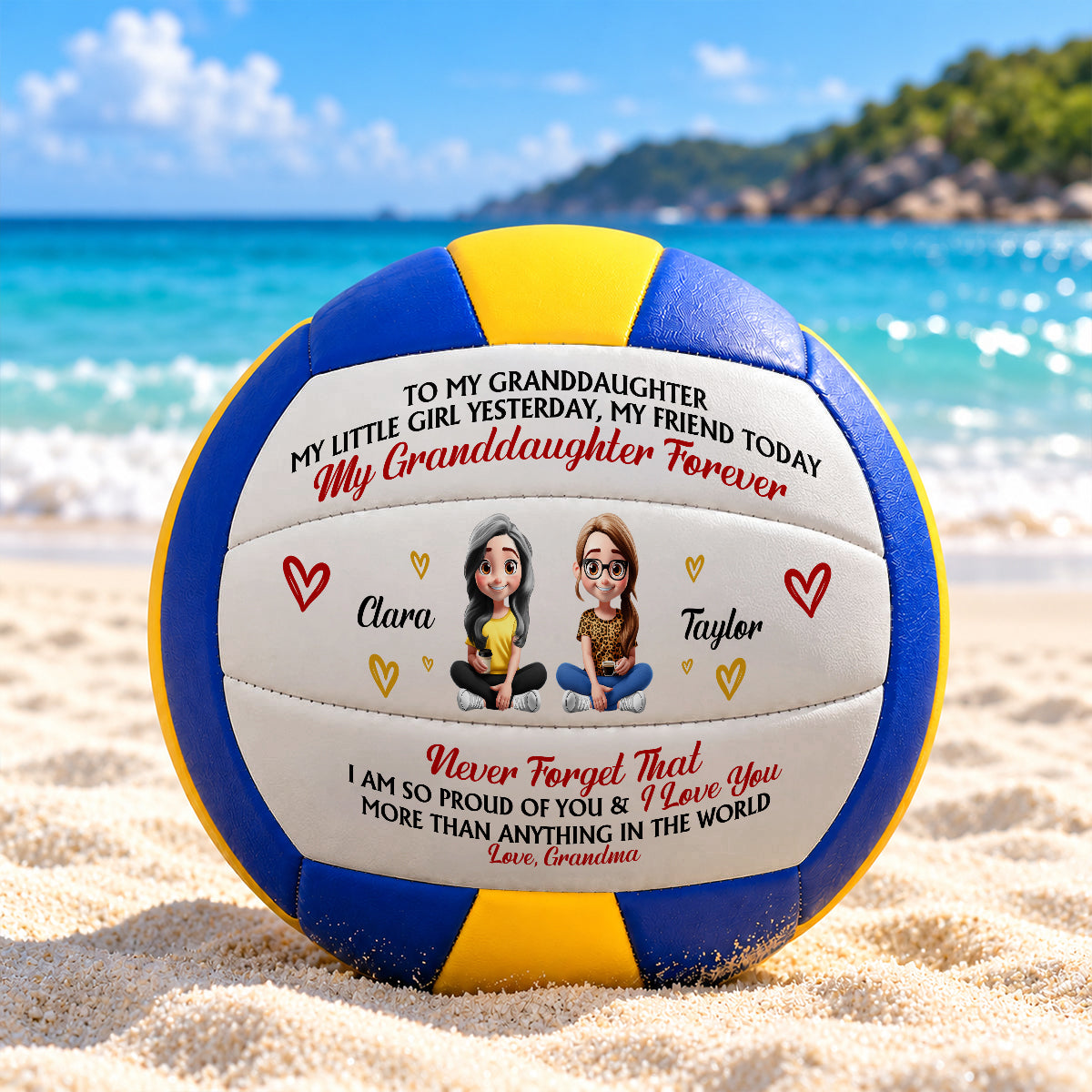 My Children Forever, Gift For Children | Personalized Volleyball
