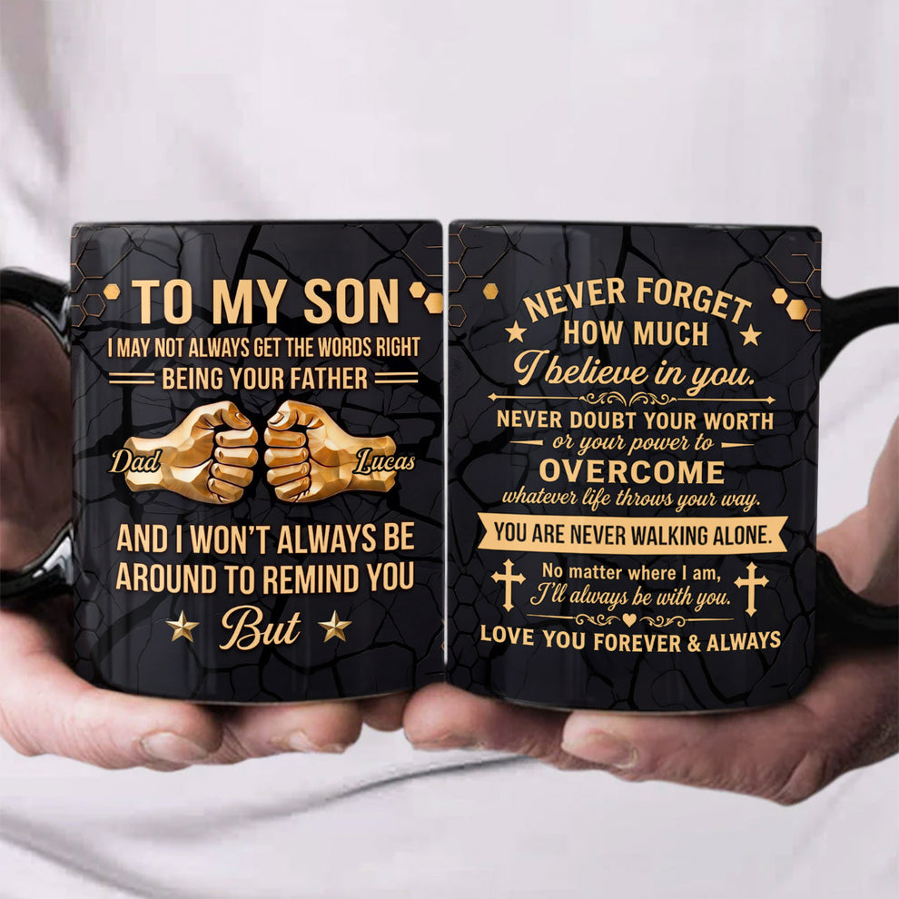 Watching You Be A Dad , Gift For Dad | Personalized Ceramic Coffee Mug