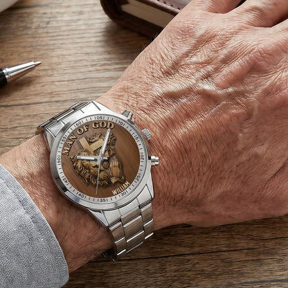 Man Of God | Personalized Men's Wrist Watch