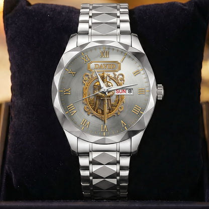 Knight Of God | Personalized Men's Wrist Watch