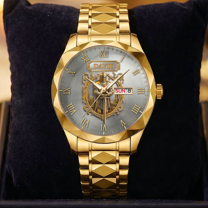 Knight Of God | Personalized Men's Wrist Watch