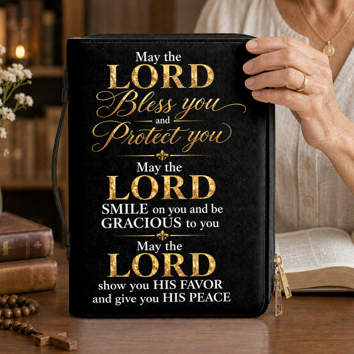 To My Loving Dad, Gift For Dad | Personalized Bible Cover
