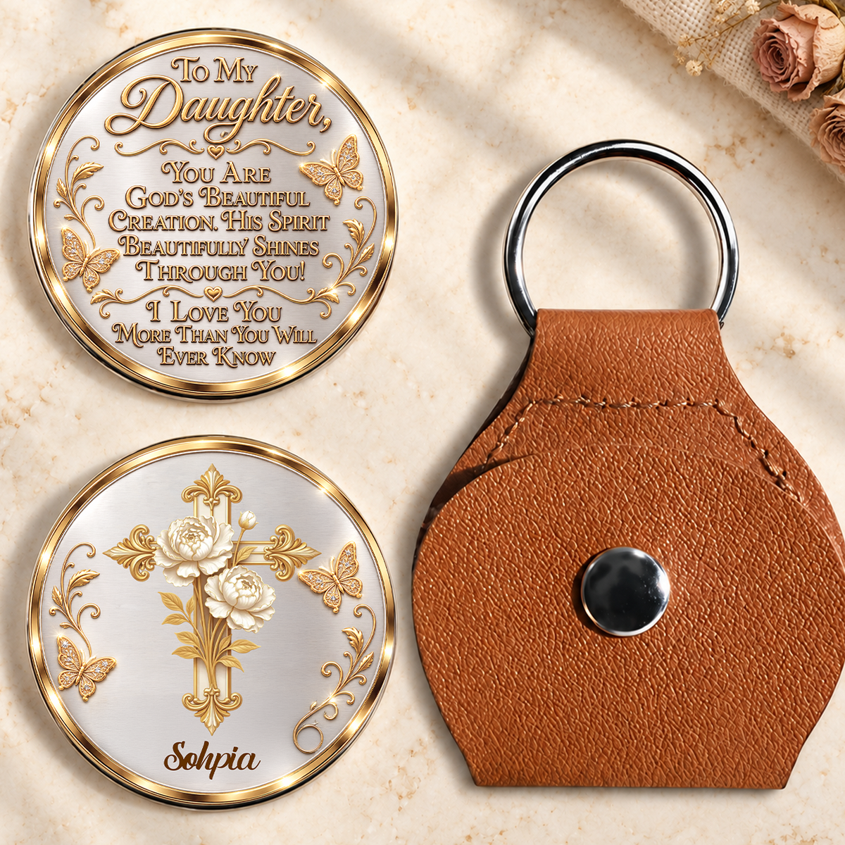 Beautiful Creation, Gift For Loved One | Personalized Pocket Hug