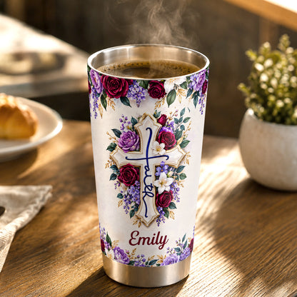 Every Day God Thinks Of You, Gift For Mom | Personalized Stainless Steel Tumbler