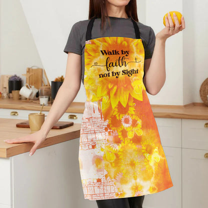 Walk By Faith Not By Sight - Apron With Neck Strap