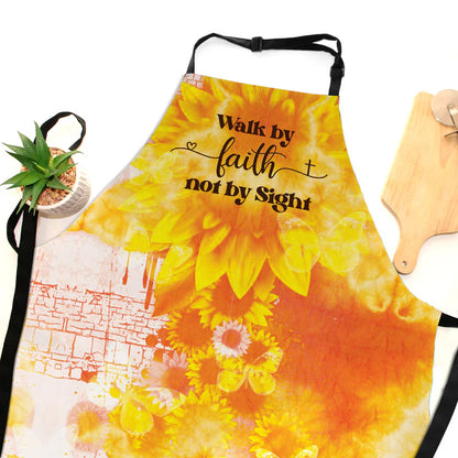 Walk By Faith Not By Sight - Apron With Neck Strap