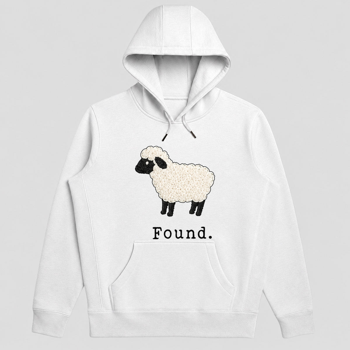 Christian Psalm 23 Lamb, Christian Gift | 2D Unisex Hoodie
