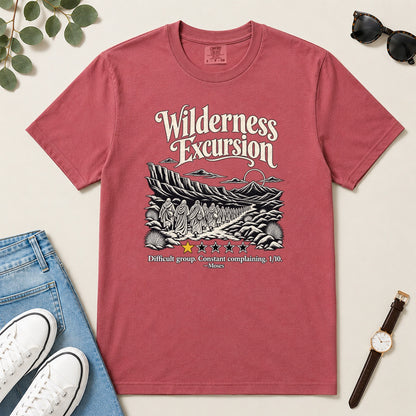 Wilderness Excursion Difficult Group Constant Complaining, Gift For Christian Pastor - 2D Unisex Garment-dyed T-shirt