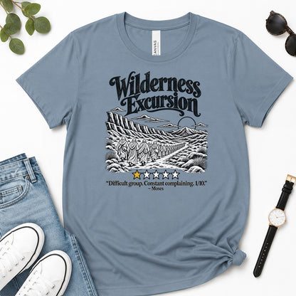 Wilderness Excursion Difficult Group Constant Complaining, Gift For Christian Pastor - 2D Unisex Premium T-shirt