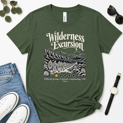Wilderness Excursion Difficult Group Constant Complaining, Gift For Christian Pastor - 2D Unisex Premium T-shirt