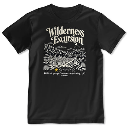 Wilderness Excursion Difficult Group Constant Complaining Moses, Gift For Christian Bible Humor Lovers - 2D Unisex T-shirt