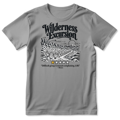 Wilderness Excursion Difficult Group Constant Complaining Moses, Gift For Christian Bible Humor Lovers - 2D Unisex T-shirt