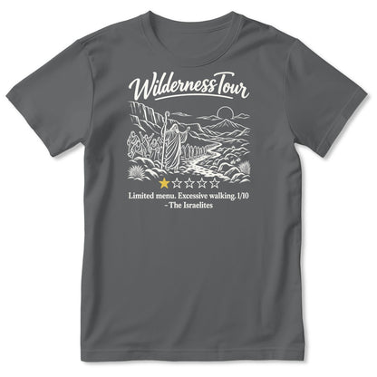 Wilderness Tour Limited Menu Excessive Walking The Israelites, Gift For Christian Bible Humor Lovers - 2D Unisex T-shirt