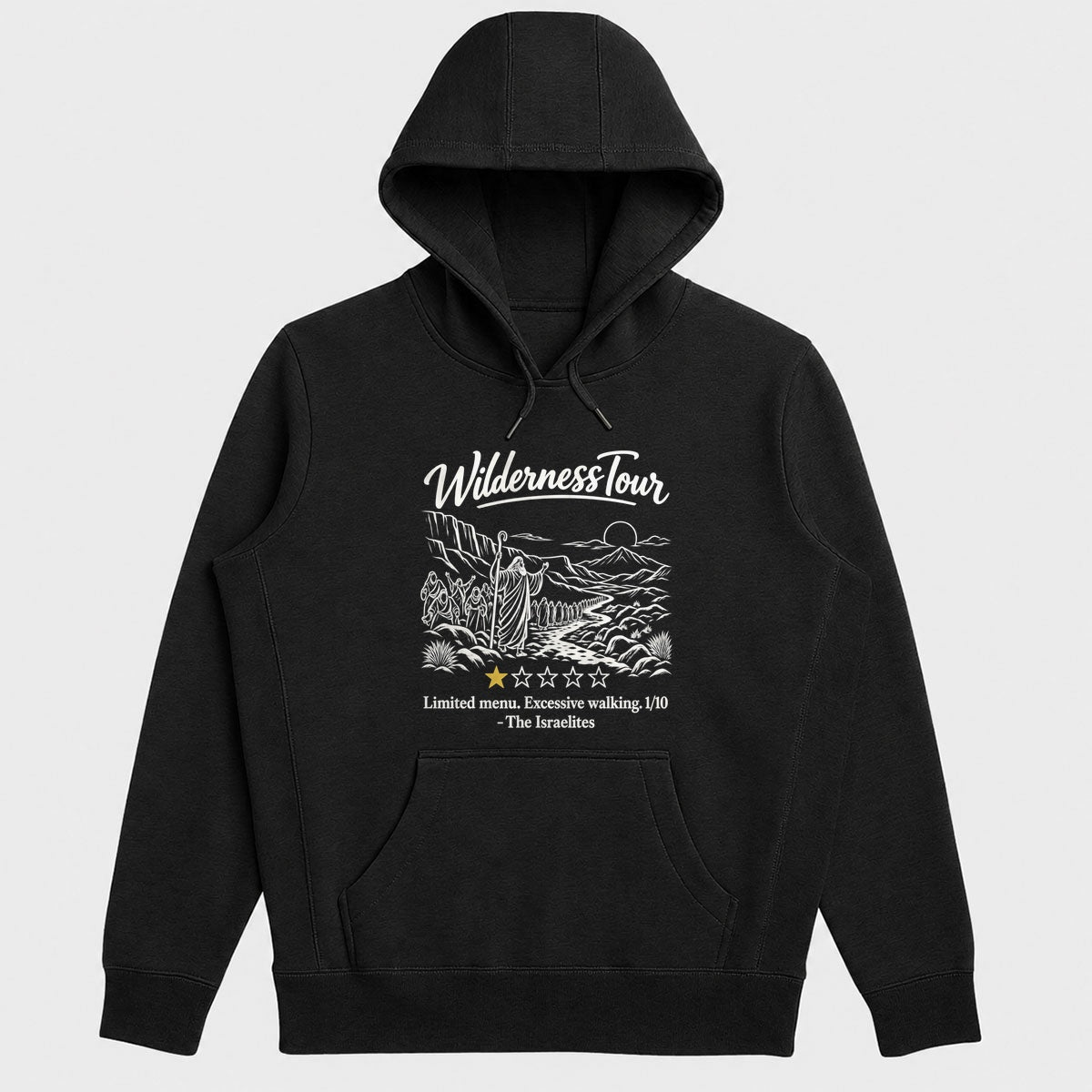 Wilderness Tour Limited Menu Excessive Walking, Gift For Bible Study Groups - 2D Unisex Hoodie