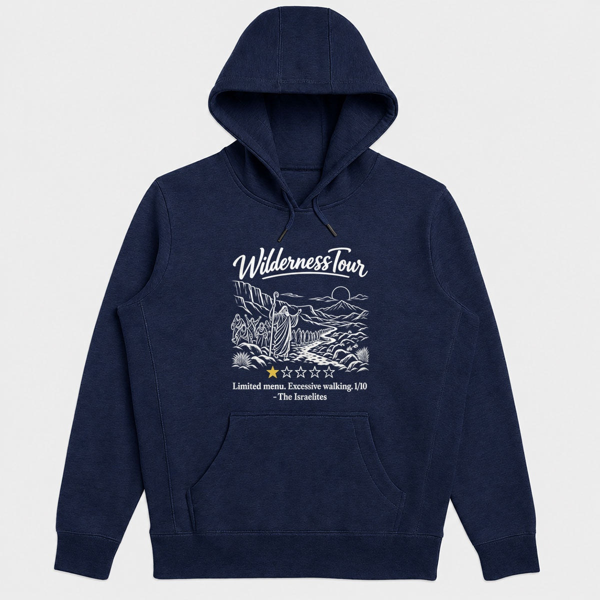 Wilderness Tour Limited Menu Excessive Walking, Gift For Bible Study Groups - 2D Unisex Hoodie