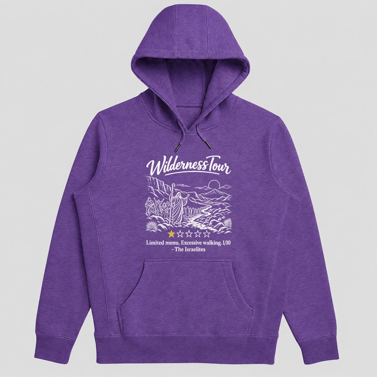 Wilderness Tour Limited Menu Excessive Walking, Gift For Bible Study Groups - 2D Unisex Hoodie
