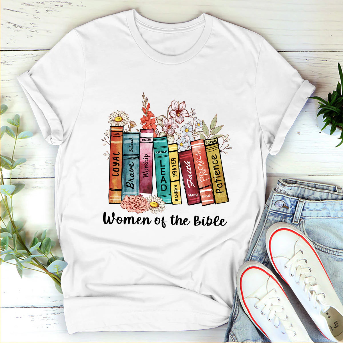 Women Of The Bible | 2D Unisex T-shirt