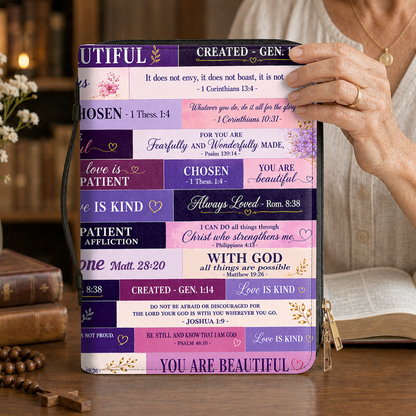 Be Still And Know That I Am God, Gift For Women | Personalized Bible Cover