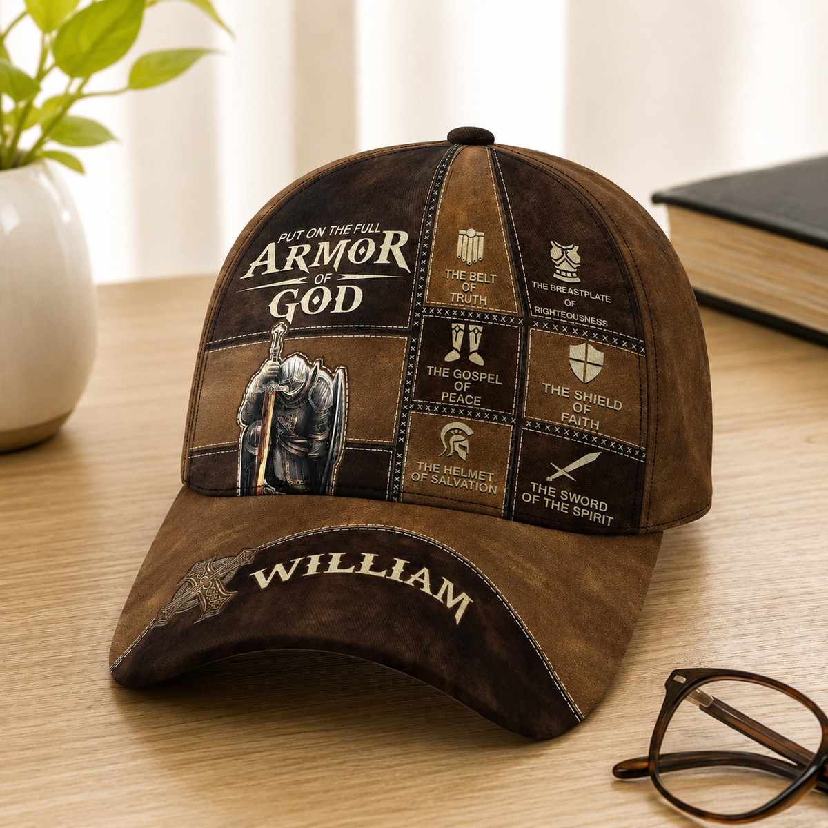 Put On The Full Armor Of God, Ephesians 6:11 | Personalized Classic Cap