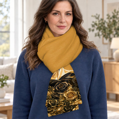 She Who Kneels Before God Can Stand Before Anyone, Gift For Women | Personalized Scarf