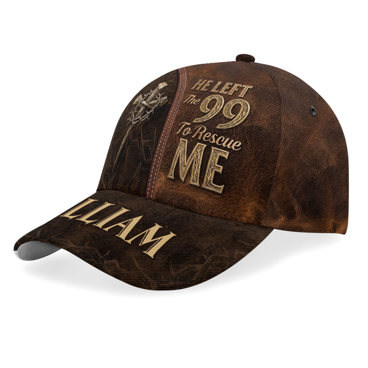He Left The 99 To Rescue Me | Personalized Classic Cap