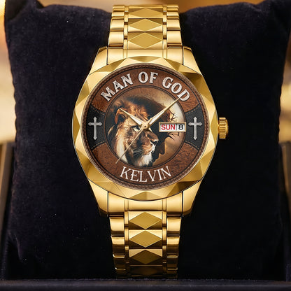 Man Of God | Personalized Men's Wrist Watch