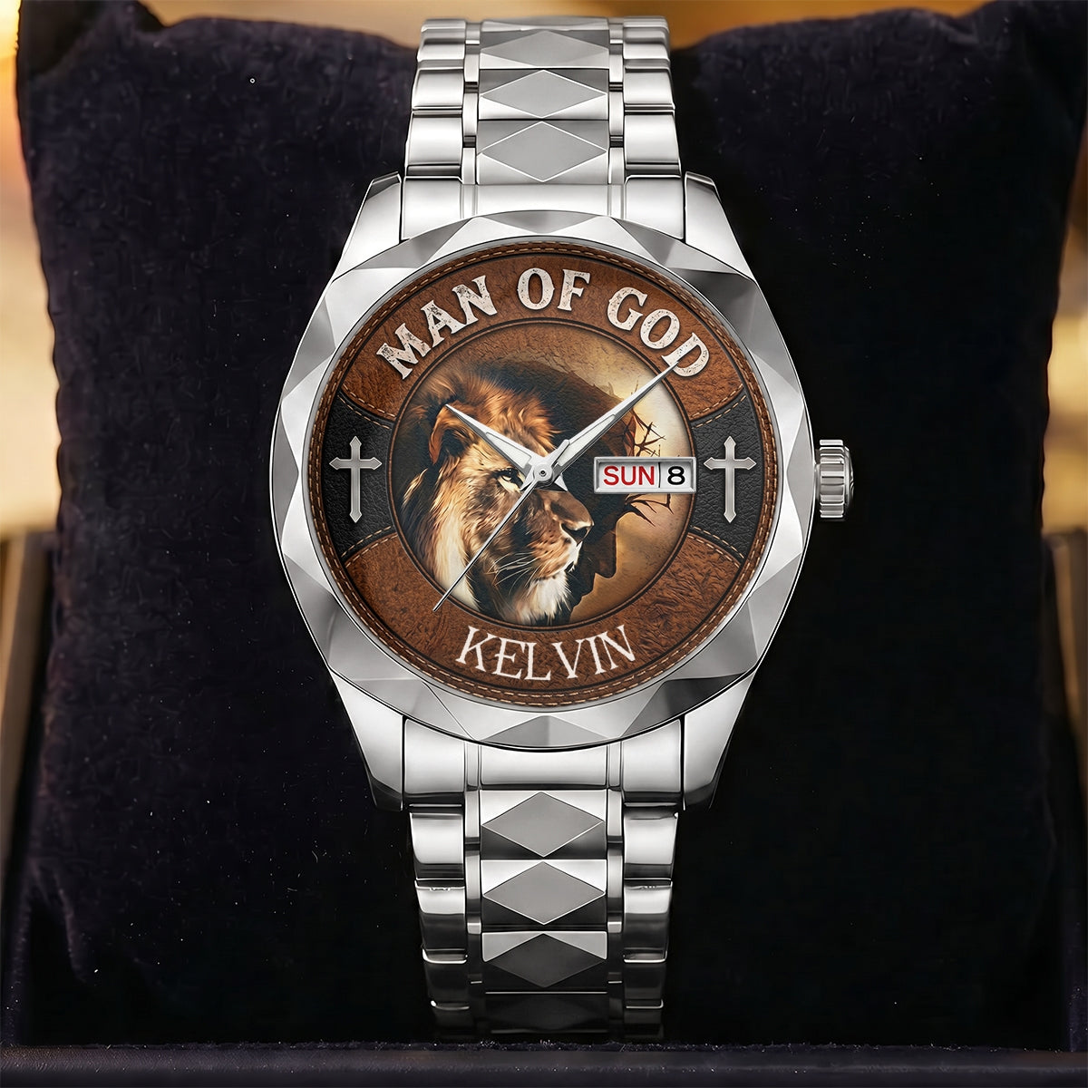 Man Of God | Personalized Men's Wrist Watch
