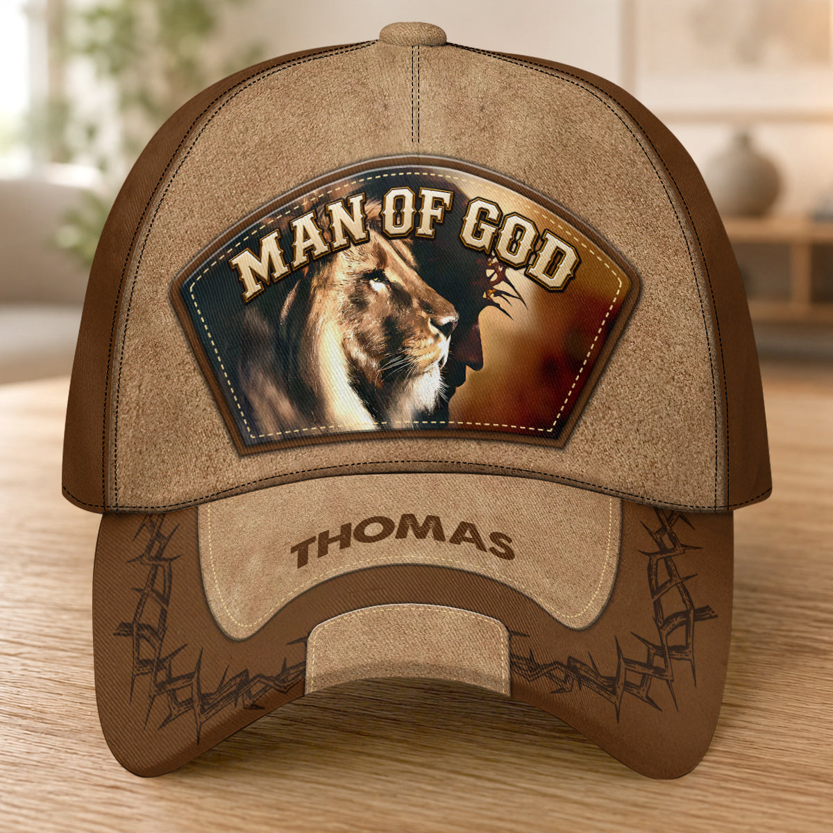 Man Of God, Gift For Men | Personalized Classic Cap