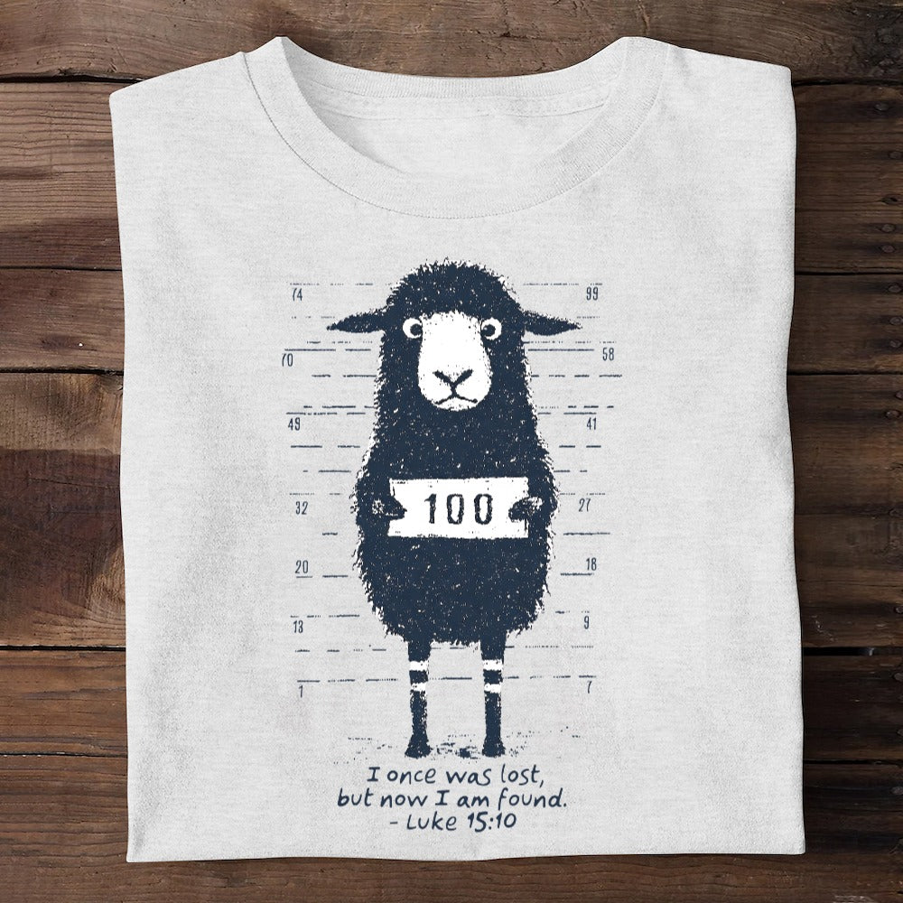 I Once Was Lost But Now I Am Found, Amazing Grace | 2D Unisex T-shirt