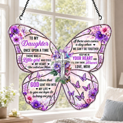 My Girl, Personalized Gift For Loved One | Personalized Acrylic Suncatcher