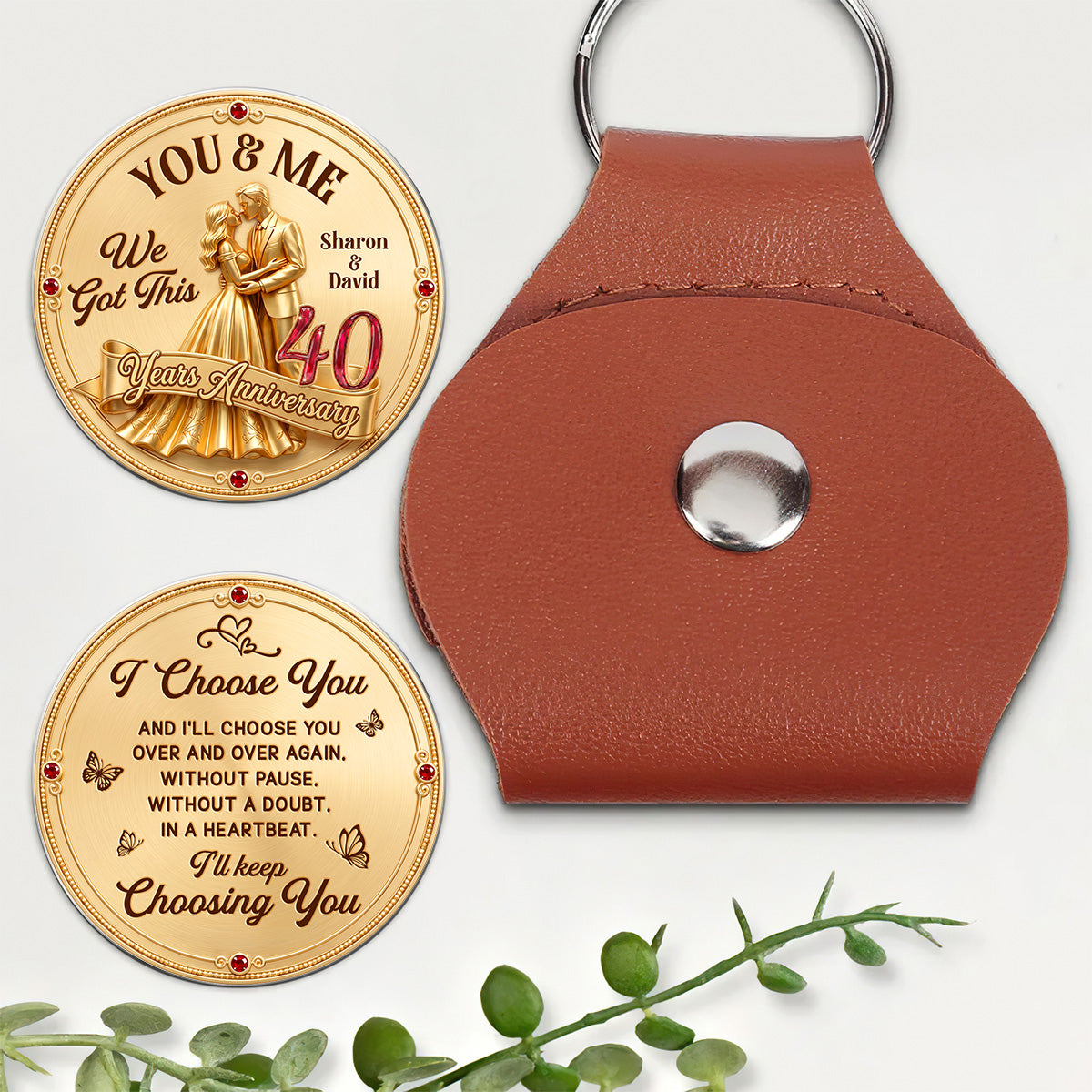 Our Love Story, Gift of Forever | Personalized Pocket Hug