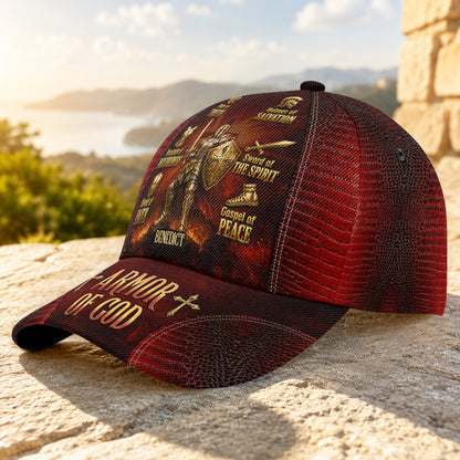 Armor Of God, Gift For Men  | Personalized Classic Cap