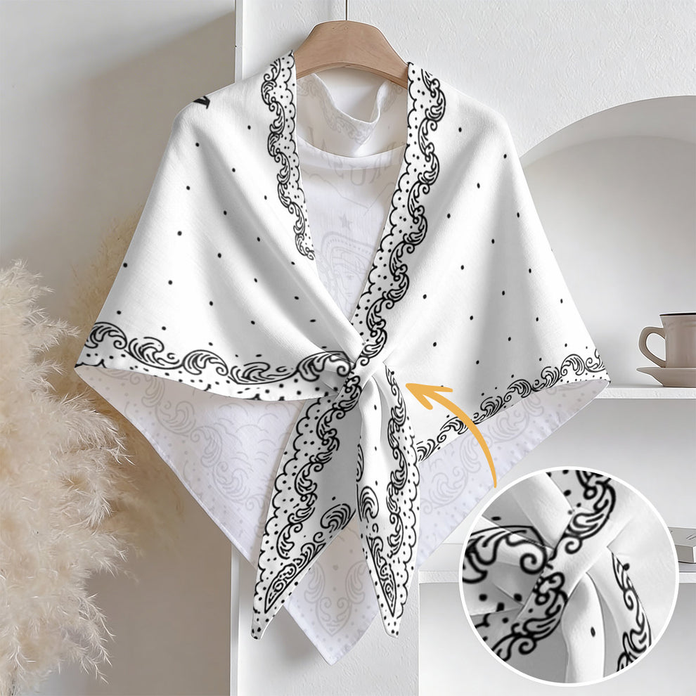Our Lady Of Jerusalem, Gift For Her - Personalized Shawl Wrap