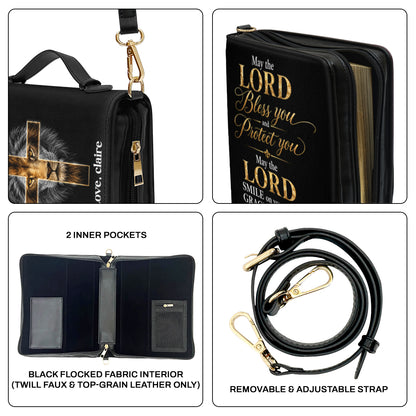To My Loving Dad, Gift For Dad | Personalized Bible Cover