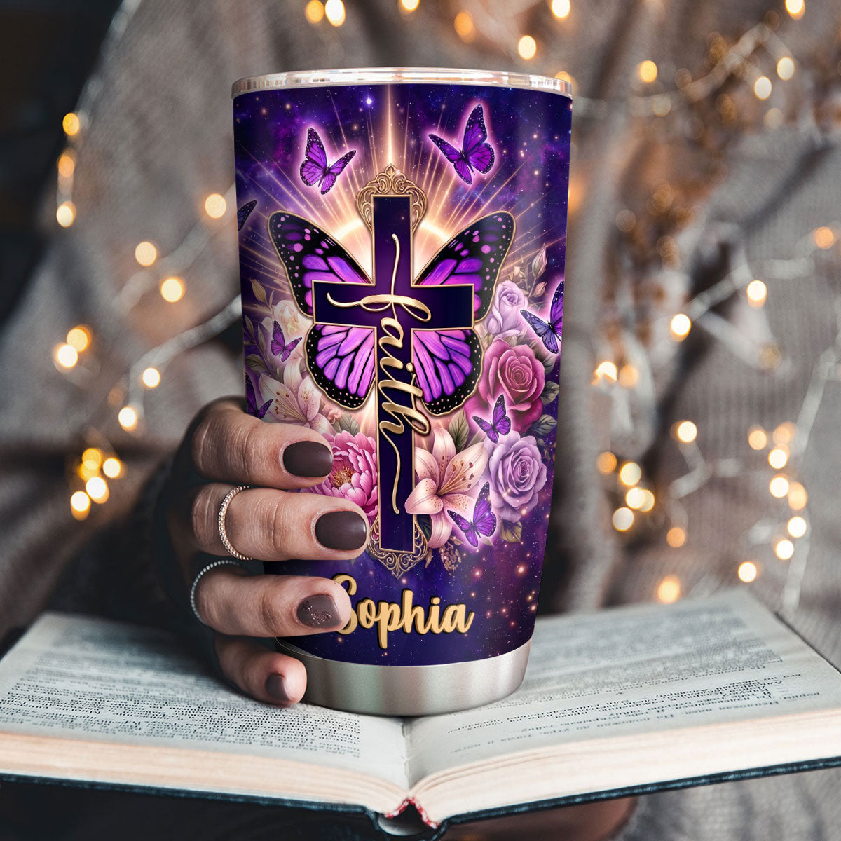 I Can Do All Things Through Christ | Personalized Stainless Steel Tumbler