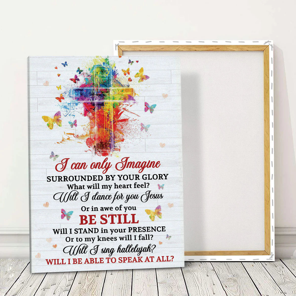 I Can Only Imagine - Personalized Canvas