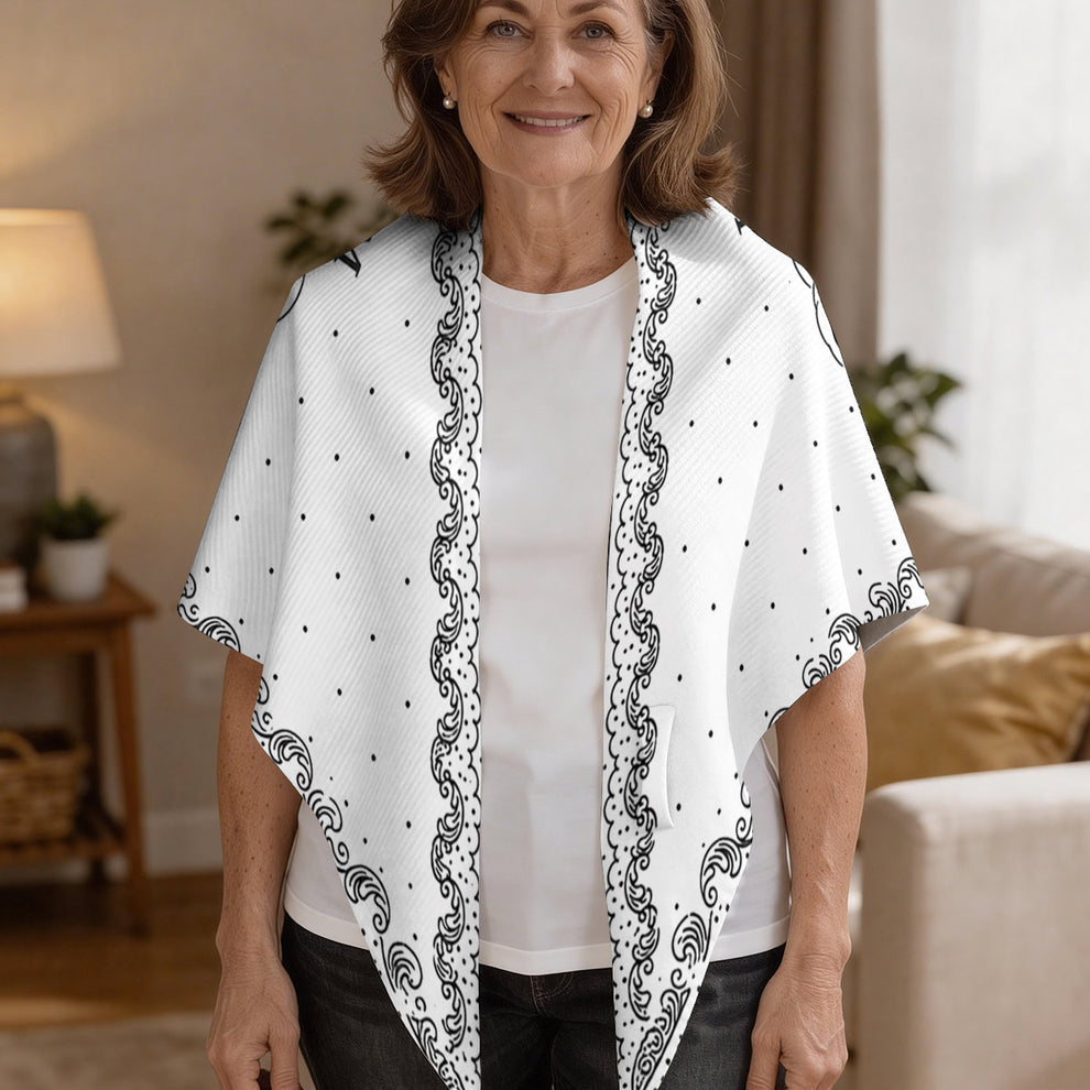 Our Lady Of Jerusalem, Gift For Her - Personalized Shawl Wrap