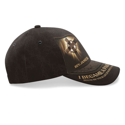 I Became A Pastor | Personalized Classic Cap