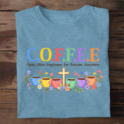 Christ Offers Forgiveness For Everyone, Gift For Family | 2D Unisex T-shirt