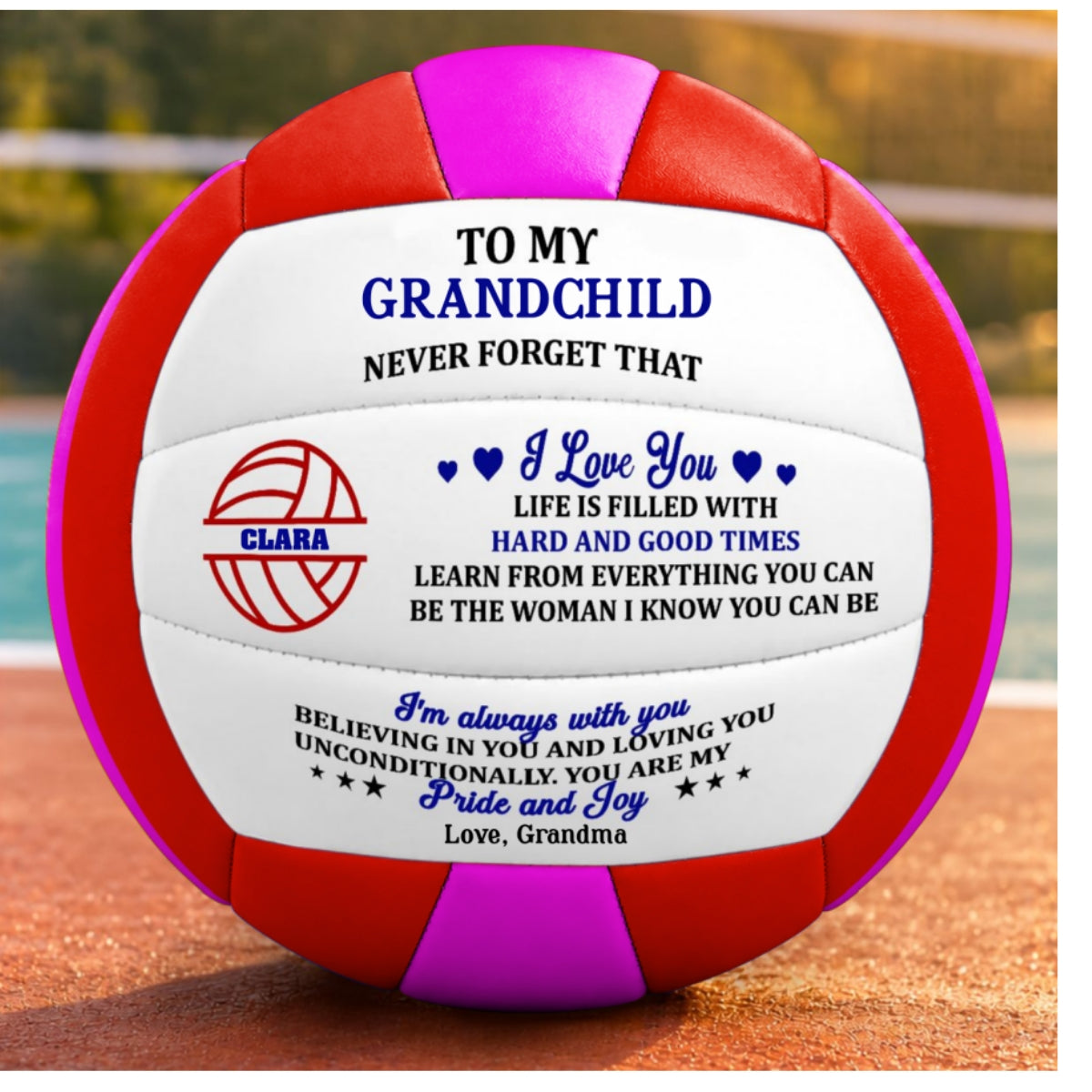 Believe In You, Gift For Loved One | Personalized Volleyball