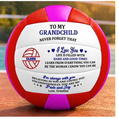 Believe In You, Gift For Loved One | Personalized Volleyball