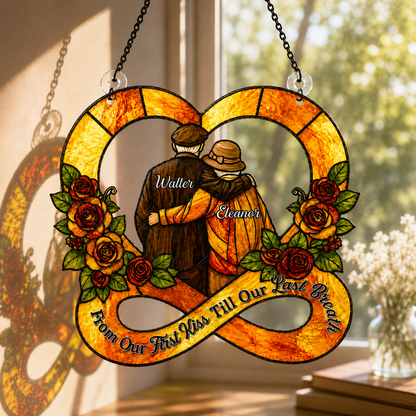 Forever Love Infinity, Love of Eternity | Personalized Acrylic Suncatcher