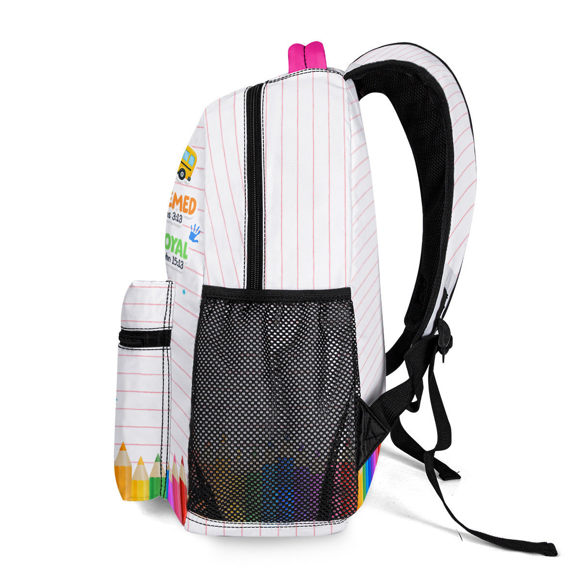 God Says I Am Back To School | Personalized Backpack