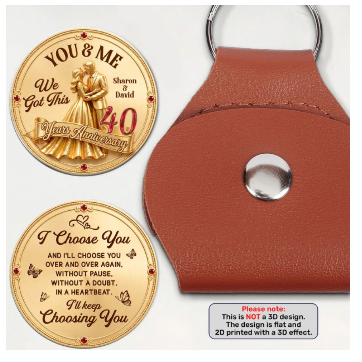 Our Love Story, Gift of Forever | Personalized Pocket Hug