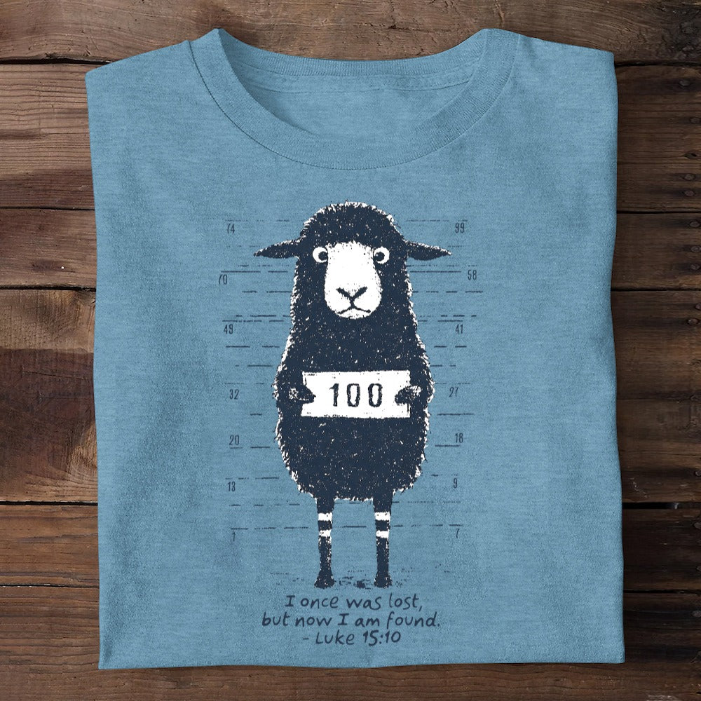 I Once Was Lost But Now I Am Found, Amazing Grace | 2D Unisex T-shirt