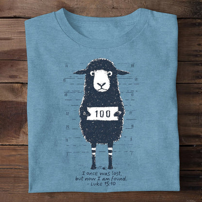 I Once Was Lost But Now I Am Found, Amazing Grace | 2D Unisex T-shirt