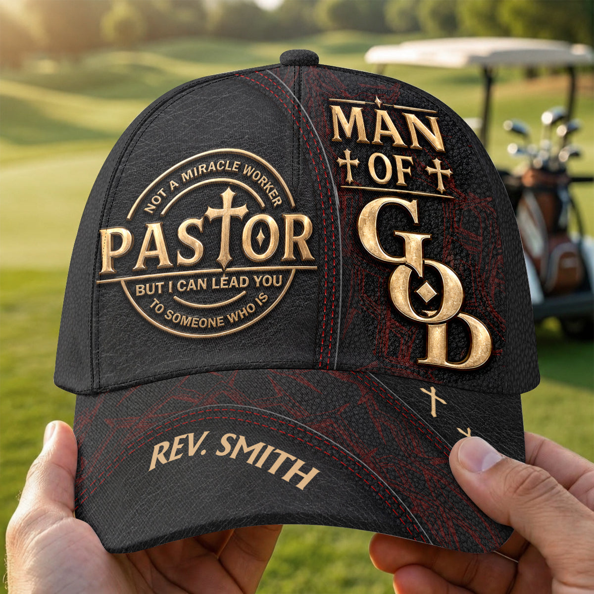 Not A Miracle Worker But I Can Lead You To Someone Who Is Pastor, Gift For Pastor | Personalized Classic Cap